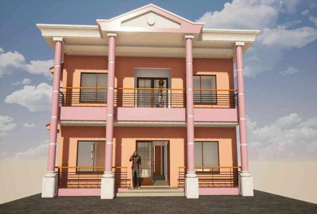 Construction d’une maison d'habitation type SS+RDC+1 au quartier LOGBESSOU