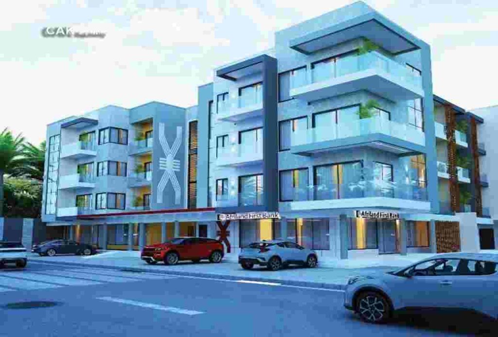 Construction d’un immeuble R+2 avec sous-sol situé dans la ville de Douala
