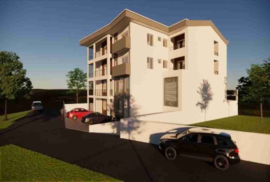 Construction d’un immeuble R+3 avec sous-sol situé dans la ville de yaoundé
